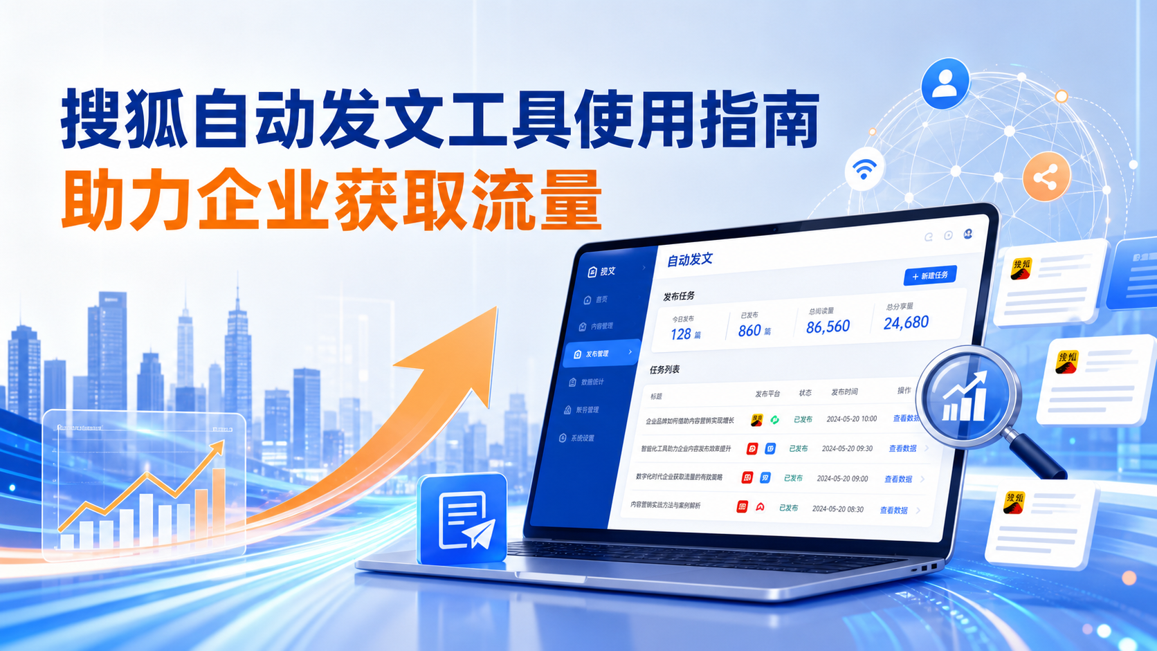 搜狐自动发文工具的使用指南:助力遵义企业获取流量